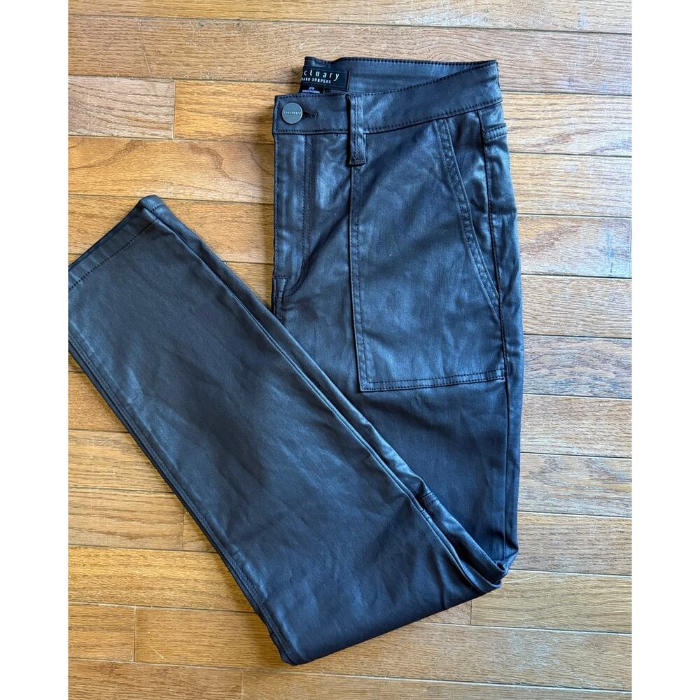 Sanctuary Standard Surplas Faux Leather Pants Size 29